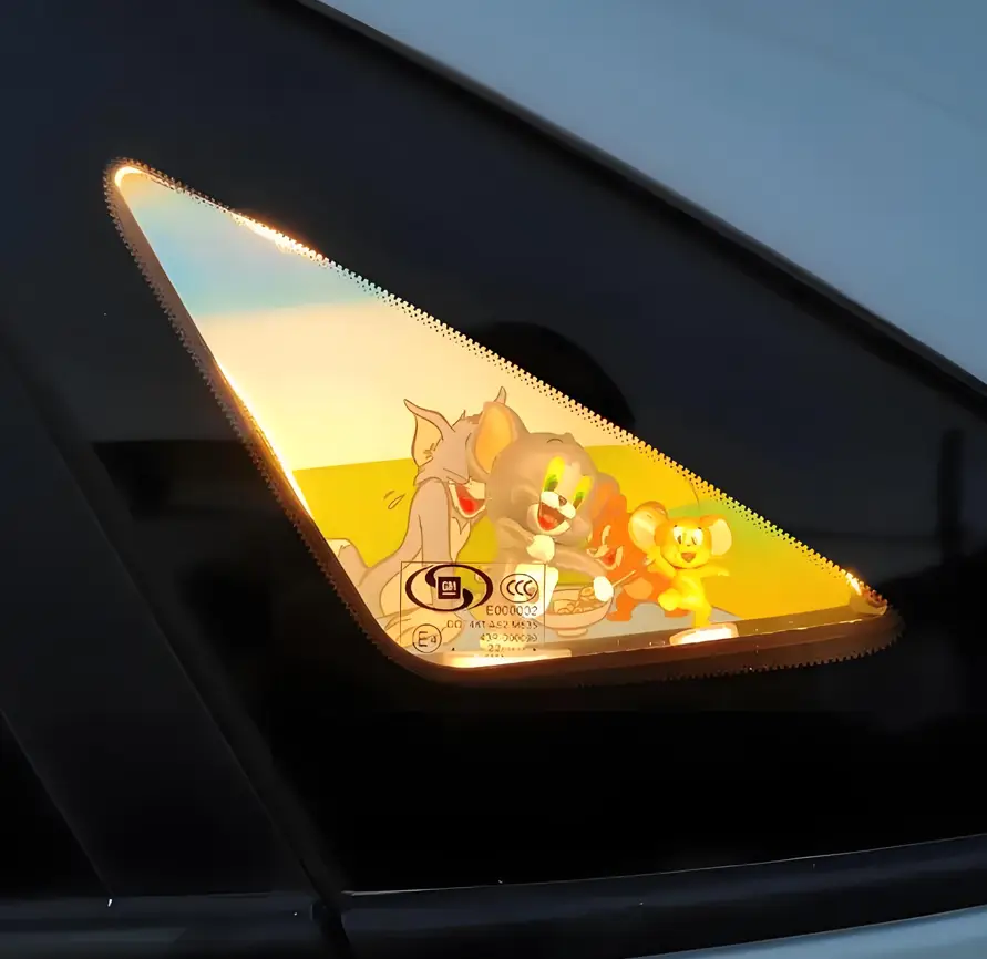 Automotive UV Glass Printing